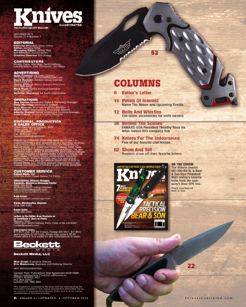 Knives Illustrated 201310